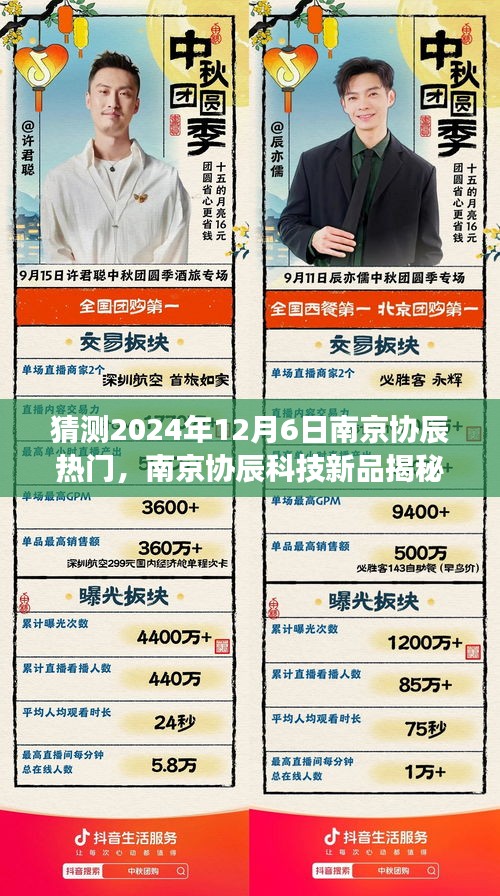 揭秘南京协辰科技新品，引领未来科技潮流，预测南京协辰在2024年12月6日的热潮即将震撼登场！