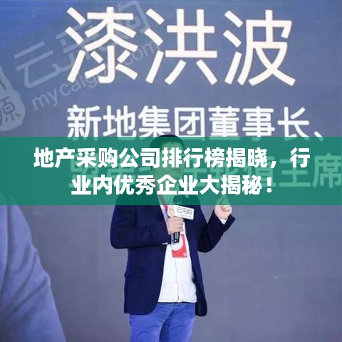 地产采购公司排行榜揭晓，行业内优秀企业大揭秘！
