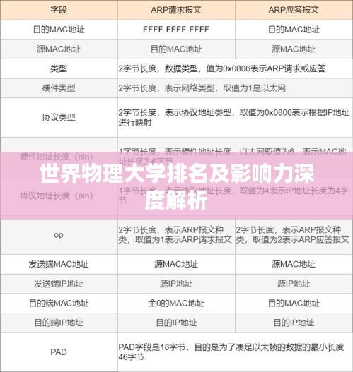 世界物理大学排名及影响力深度解析