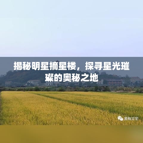 揭秘明星摘星楼，探寻星光璀璨的奥秘之地